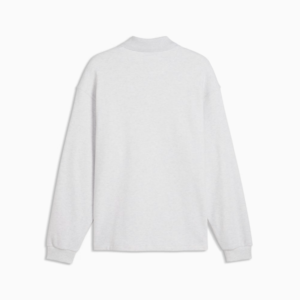 Поло с длинным рукавом мужское PUMA ESS ELEVATED No.1 Relaxed Polo TR