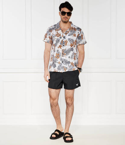 Рубашка Beach Shirt BOSS BLACK - белый(50508958)