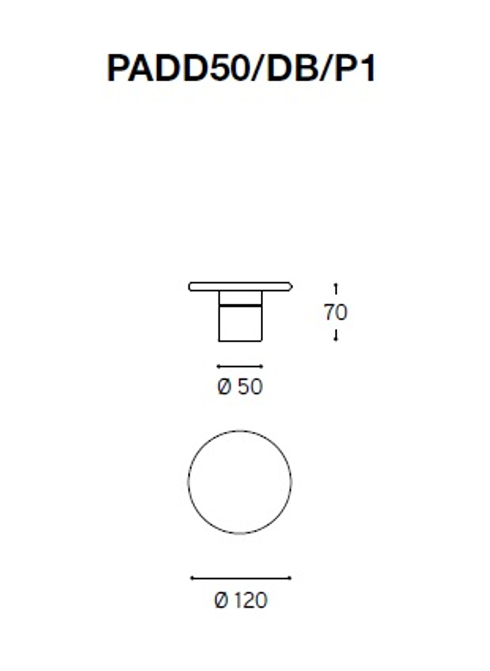 Pasdedeux Art.PADD50/DB/P1