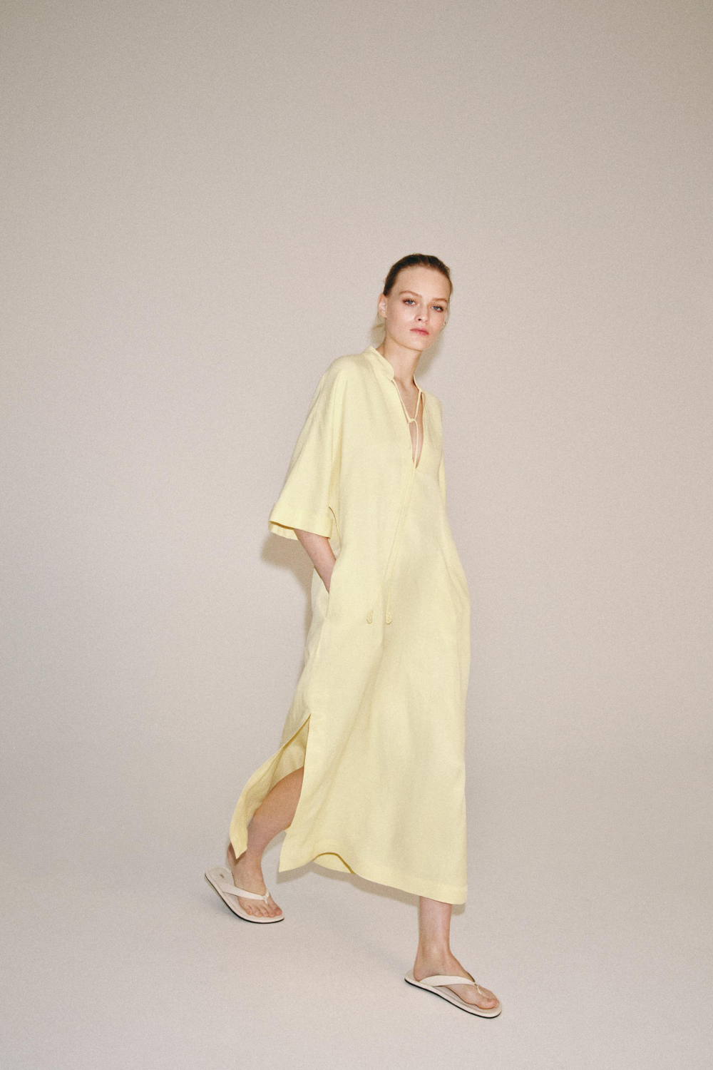 ПЛАТЬЕ МИДИ — ZW COLLECTION — ZARA