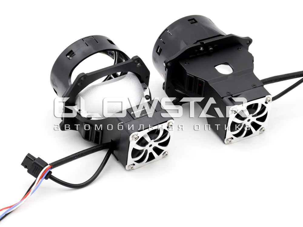 Билед модули Aozoom DLPD0601 (D3S/D4S) 3.0 дюйма, 2 чипа, 5500K, 72W/80W, крепление 3R (комплект, 2шт)