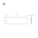 Панель IM-S300x1200-40W White6000 (WH, 120 deg, 230V) (Arlight, IP40 Металл, 3 года)