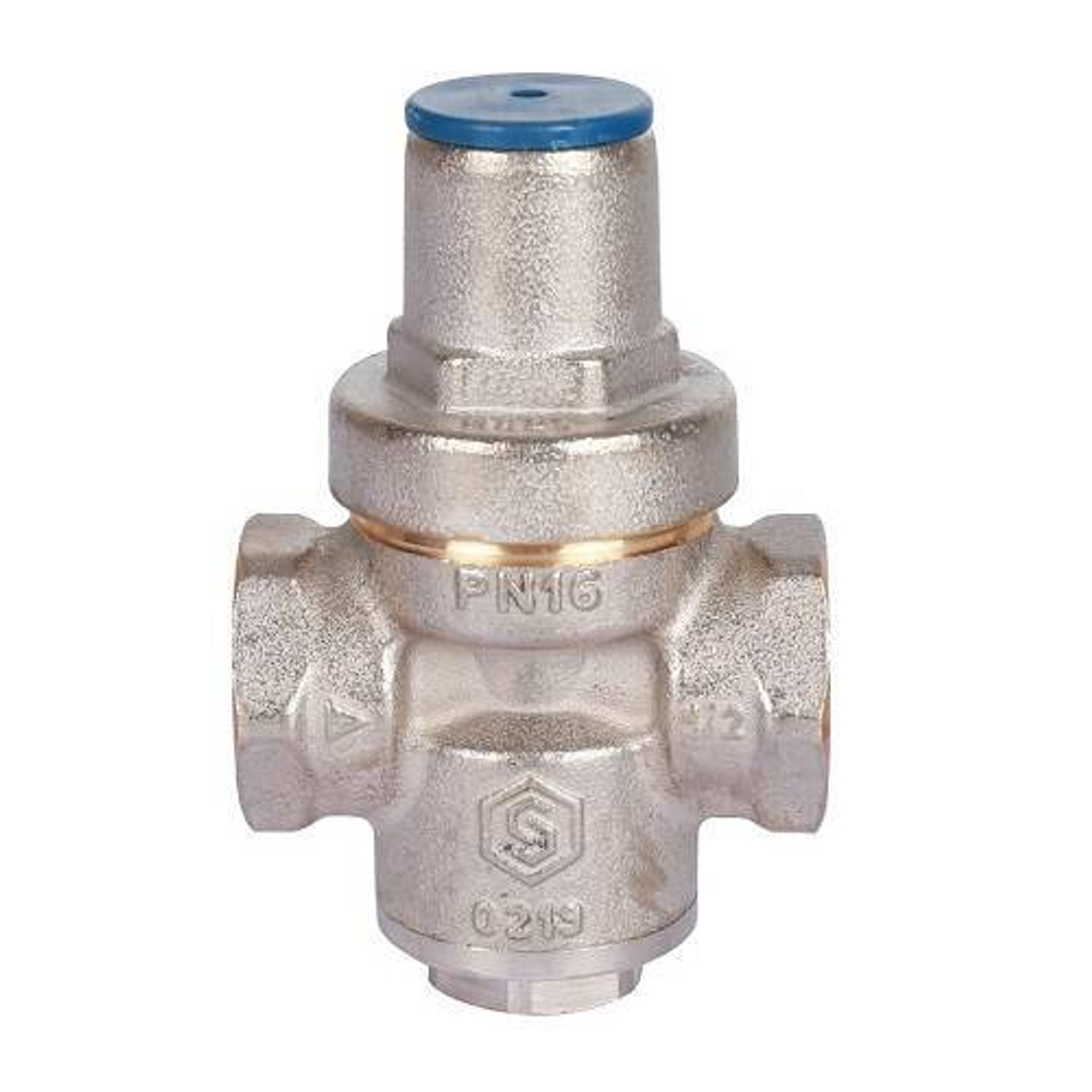 Регулятор давления поршневой STOUT - 3/4" (ВР/ВР, PN16, Tmax 130°C, EPDM, без выхода для манометра)