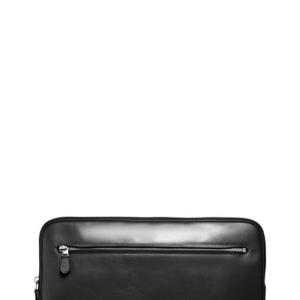 COACH Laptop Leather Laptop Bag Large Men"s