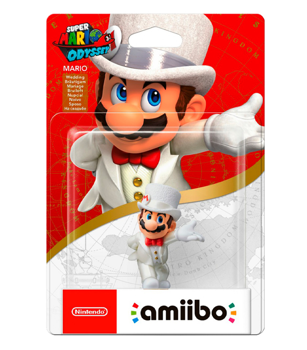 Фигурка Amiibo Mario Wedding (Super Mario Odyssey Collection)