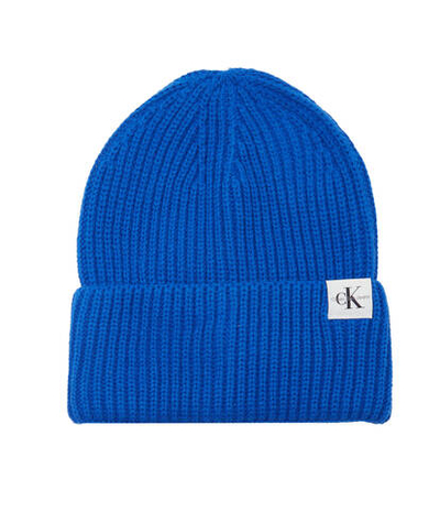 Шапка MONOGRAM RIB Calvin Klein Jeans - голубой(IU0IU00440)