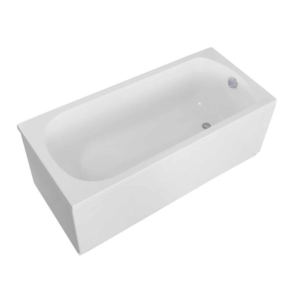 Ванна акриловая Cezares ECO-155-70-41-W37 с ножками LEG-KIT-150