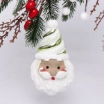 Ёлочная игрушка «Сказочный Дед Мороз» 7*5,5*12 см, зелёный