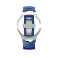 Корпус для часов POP-Swatch x AP - Голубой и Синий - Комплект из 2 ремешков