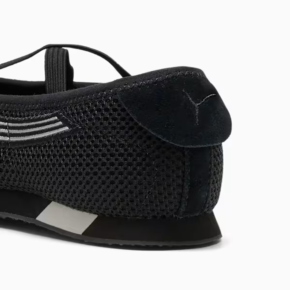 PUMA Женские кроссовки-балетки H-Street, черный