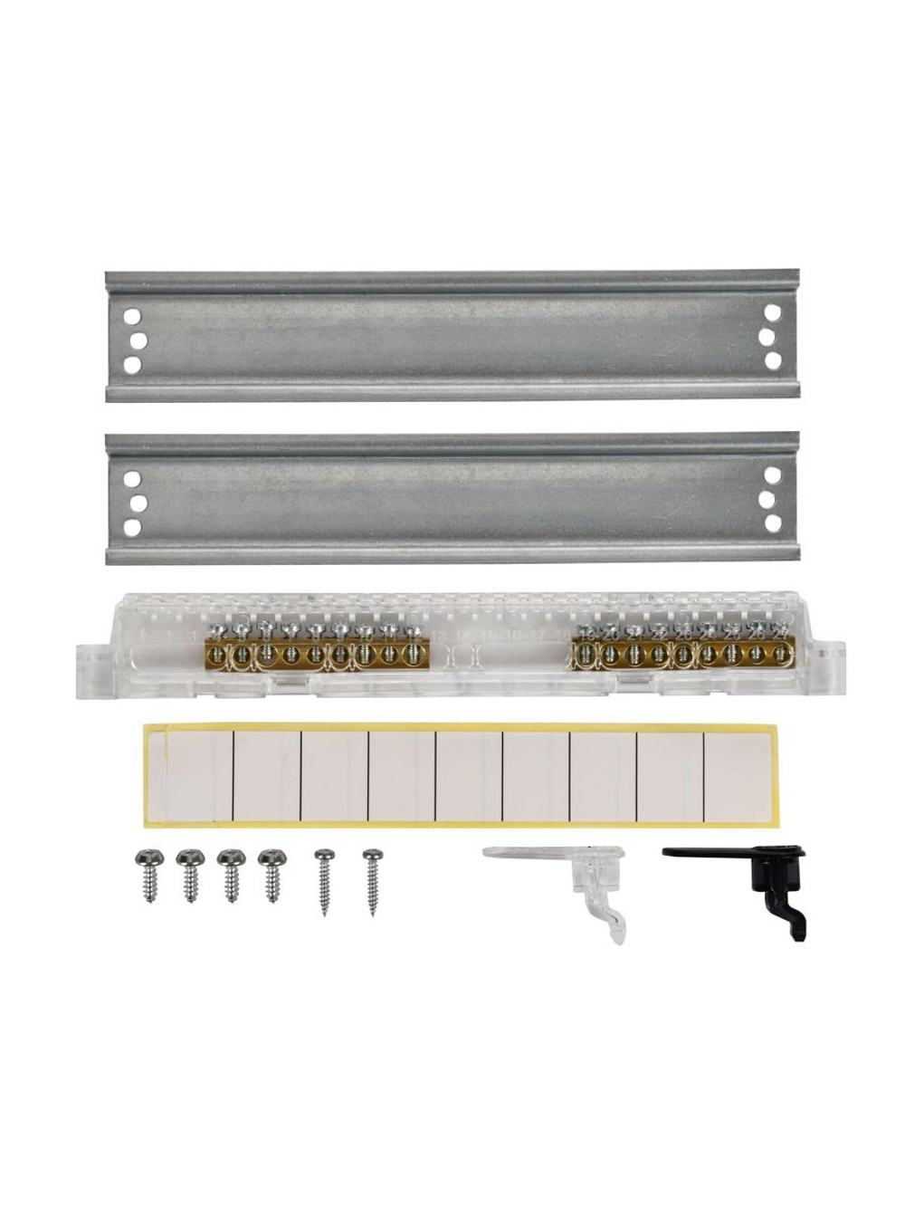 Корпус ЩРВ-П-18 UNION Compact IP41 черн. прозр. дверь пластик. IEK UIC-KP12-V-18-41-K01
