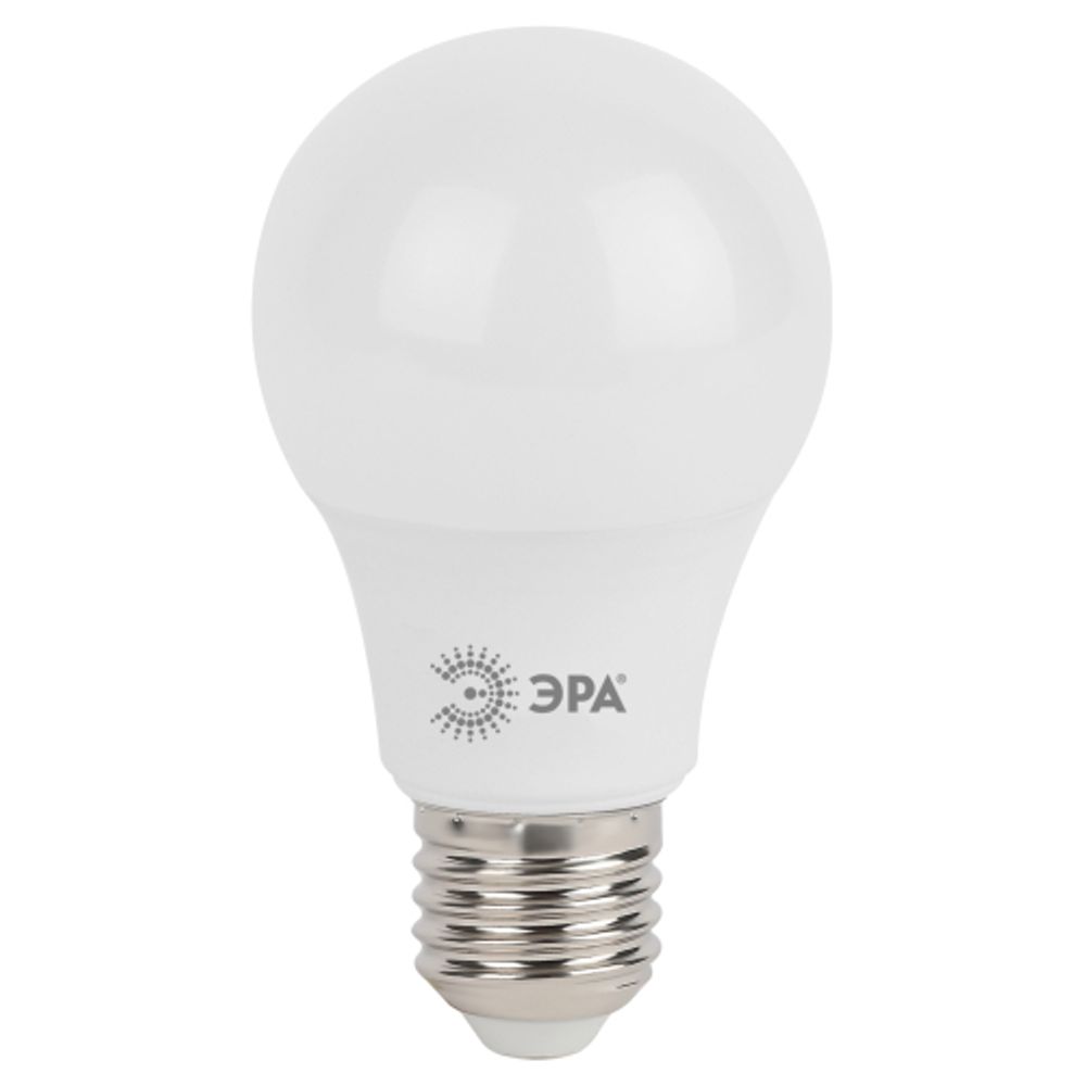 Лампа светодиодная ЭРА STD LED A60-7W-827-E27 7Вт груша теплый белый свет Е27 | Лампы cветодиодные Груша (A)