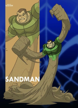 Открытка «Spectacular Spider-Man: Sandman»