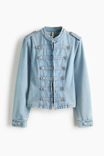 Куртка из плотного хлопкового денима - H&M