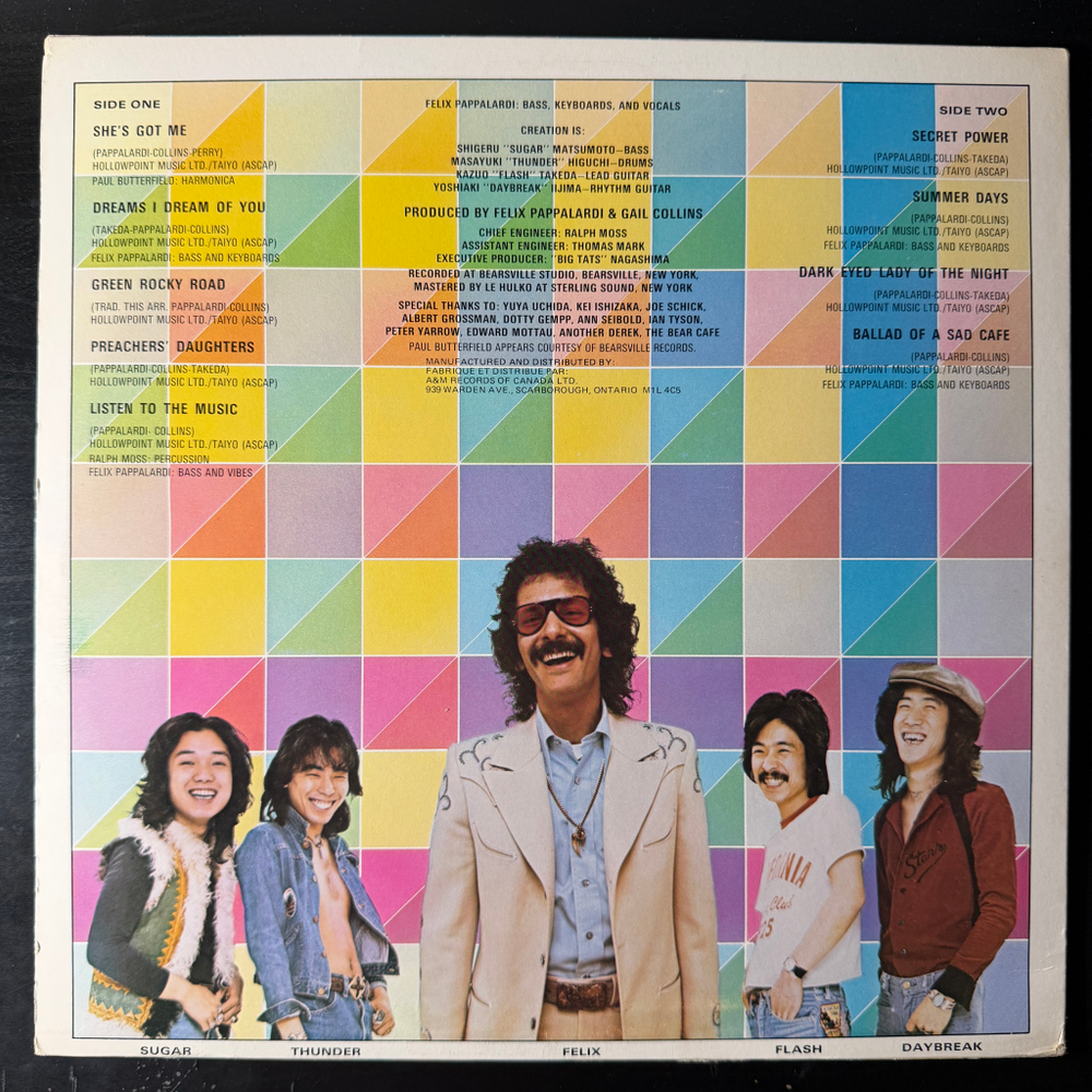 Felix Pappalardi & Creation (Канада 1976г.) Т