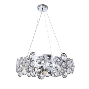 Подвесной хрустальный светильник 6*Е14 A1062SP-6CC хром Sarah Arte Lamp