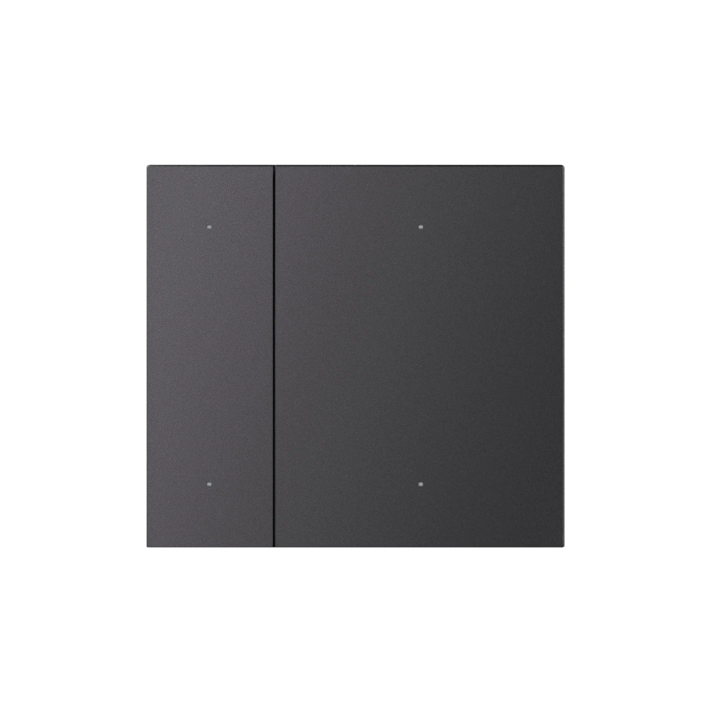 INTELLIGENT ARLIGHT Накладка панели KNX-23-2G-SUF Dark Grey (Backlight) (IARL, IP20 Металл, 2 года) 051098
