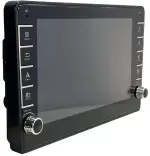 Магнитола для Volkswagen T5, T6, Tiguan, Passat, Polo, Jetta, Amarok, Golf и др., Skoda Fabia, Rapid - Kuberg SF-1075 (кнопки и крутилки), Android 12, Быстрая, CarPlay, 4G SIM-слот