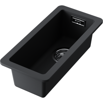 Мойка кухонная Omoikiri Kata 20-U-BL Artgranit, черный