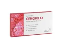 Крем твёрдый "GEMOROLAX" (при геморрое) -фитосвечи при острых проблемах, 10 шт.по 1,5 гр., Алфит Плюс