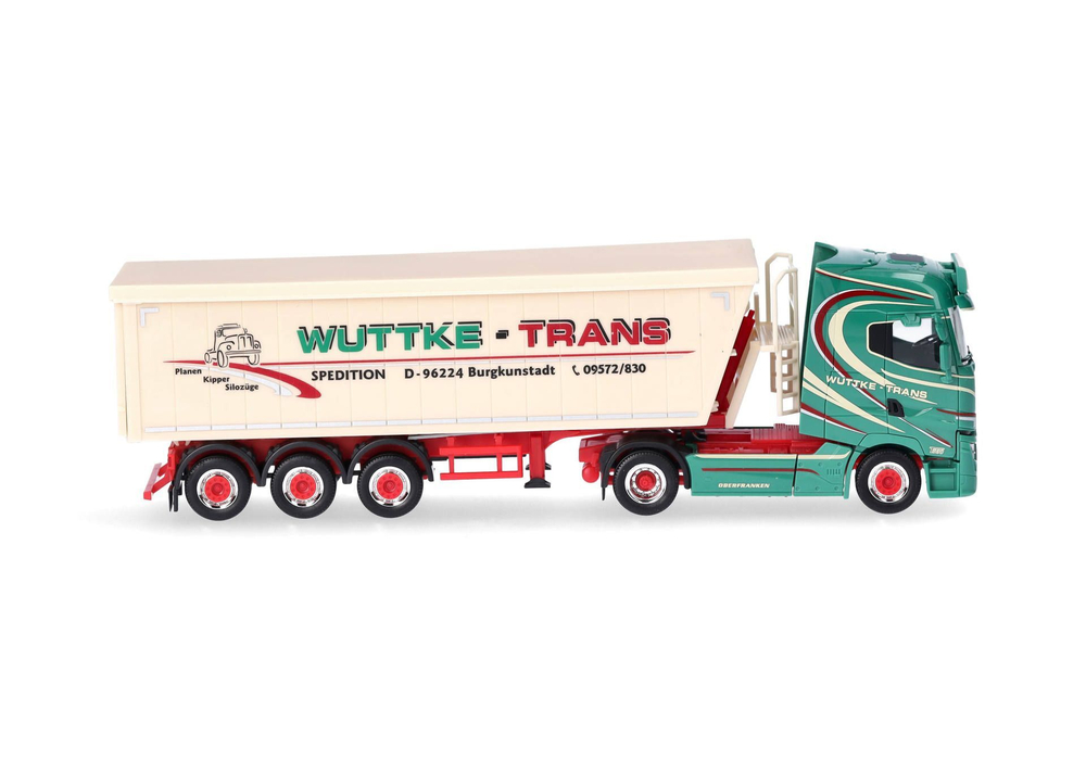 Грузовик Renault T пп самосвал "Wuttke-Trans" (Бавария/Бургкунштадт)