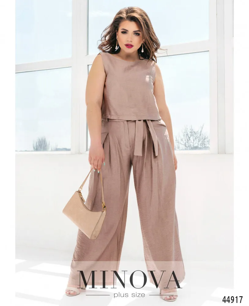 Костюм 4144Б-пудровый Minova