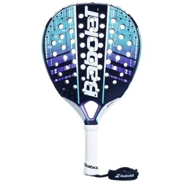 Babolat Женская ракетка для падела Dyna Spirit, черный/фиолетовый