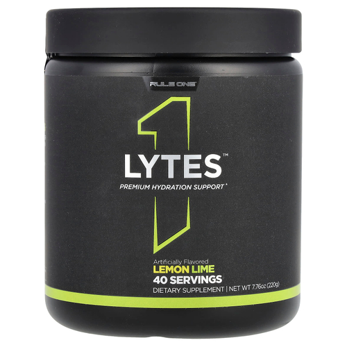 Rule One Proteins, Lytes, лимон и лайм, 220 г (7,76 унции)