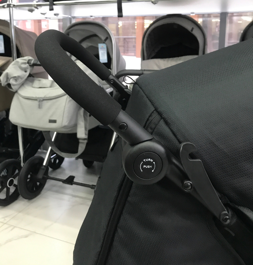 Коляска детская MOWBaby "CROSS" RA089 Gold Black