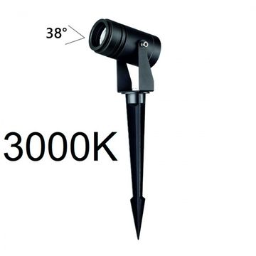 Ландшафтный светильник в грунт 10W 3000K 6647/10GL3 чёрный Stima Odeon Light