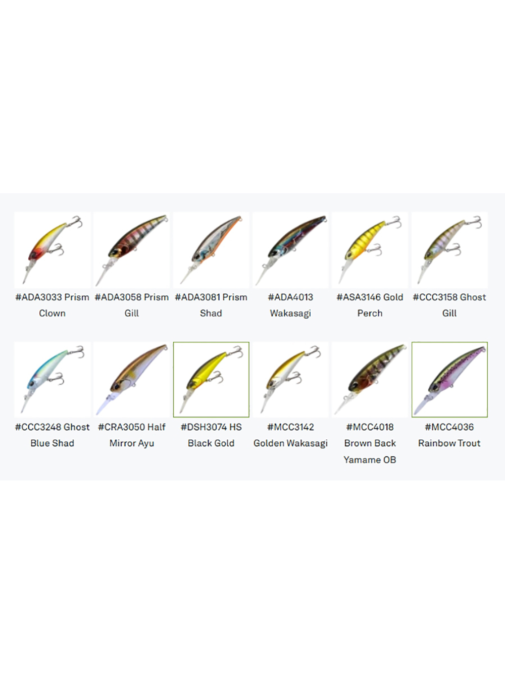Воблер DUO Realis Shad 59 MR, DPA4009 River Bait