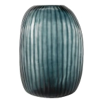Ваза Guaxs Patara Clear/Dark Indigo, 42 см