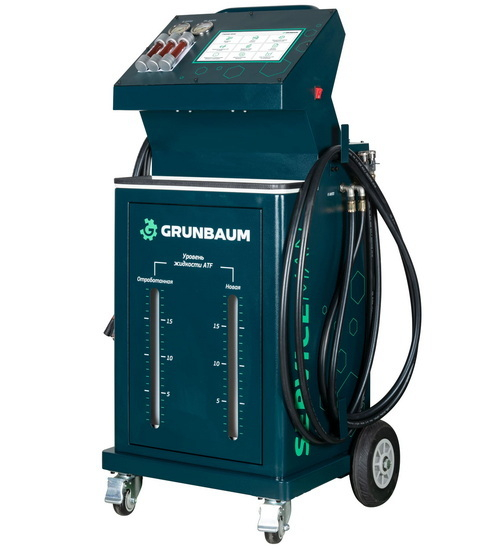 Установка GrunBaum ATF4000N для промывки и замены масла в АКПП