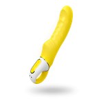 Желтый вибратор для точки G Satisfyer Vibes - Yummy Sunshine, 22 см