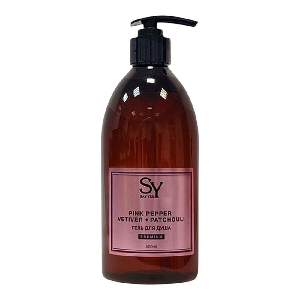 Гель для душа SAY YES серии PREMIUM pink pepper 500мл