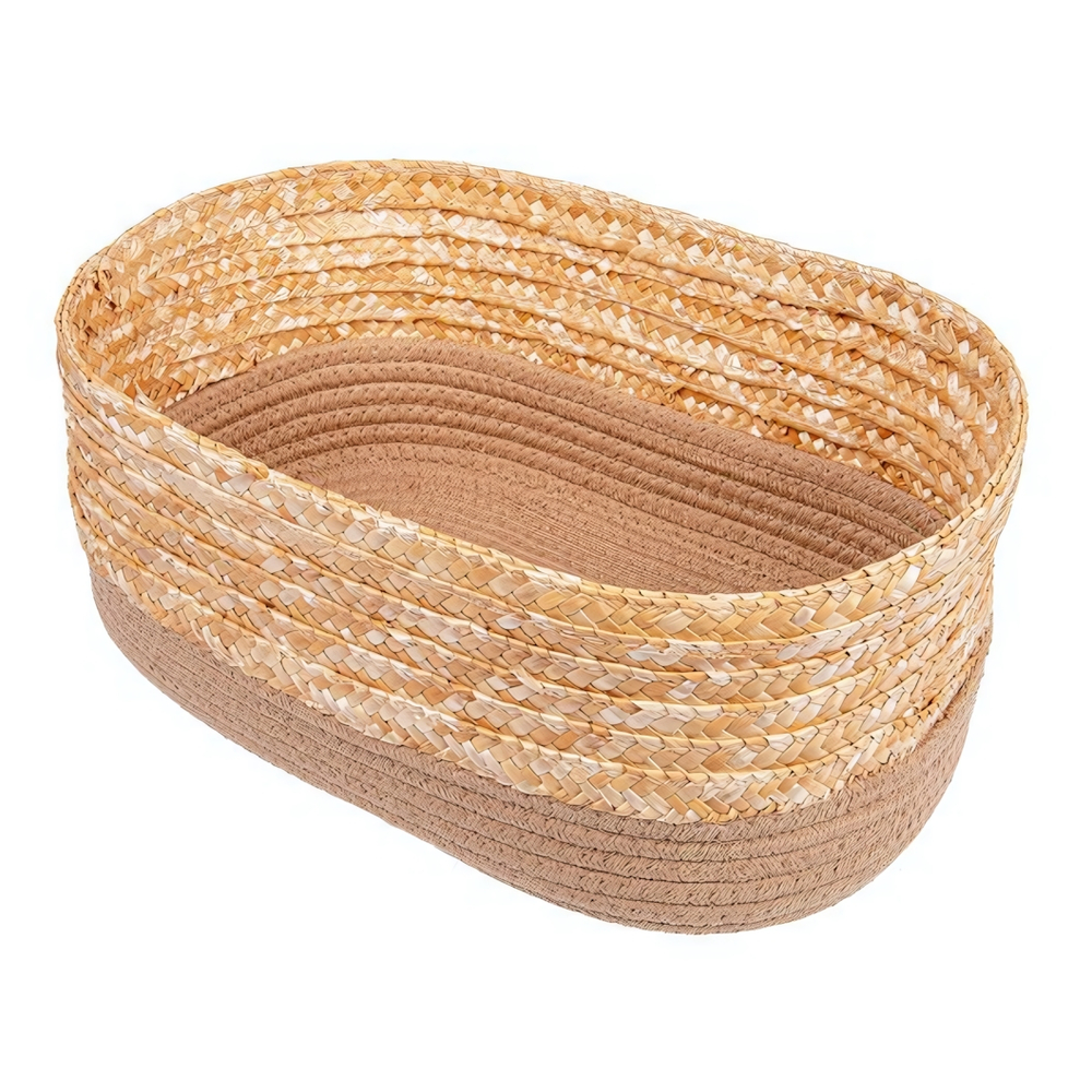 Корзина стеллажная "Сканди", Д330 Ш220 В140, какао