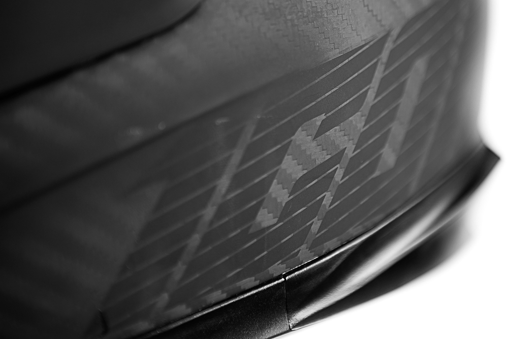 Мотошлем - ICON AIRFRAME GHOST CARBON (черный)