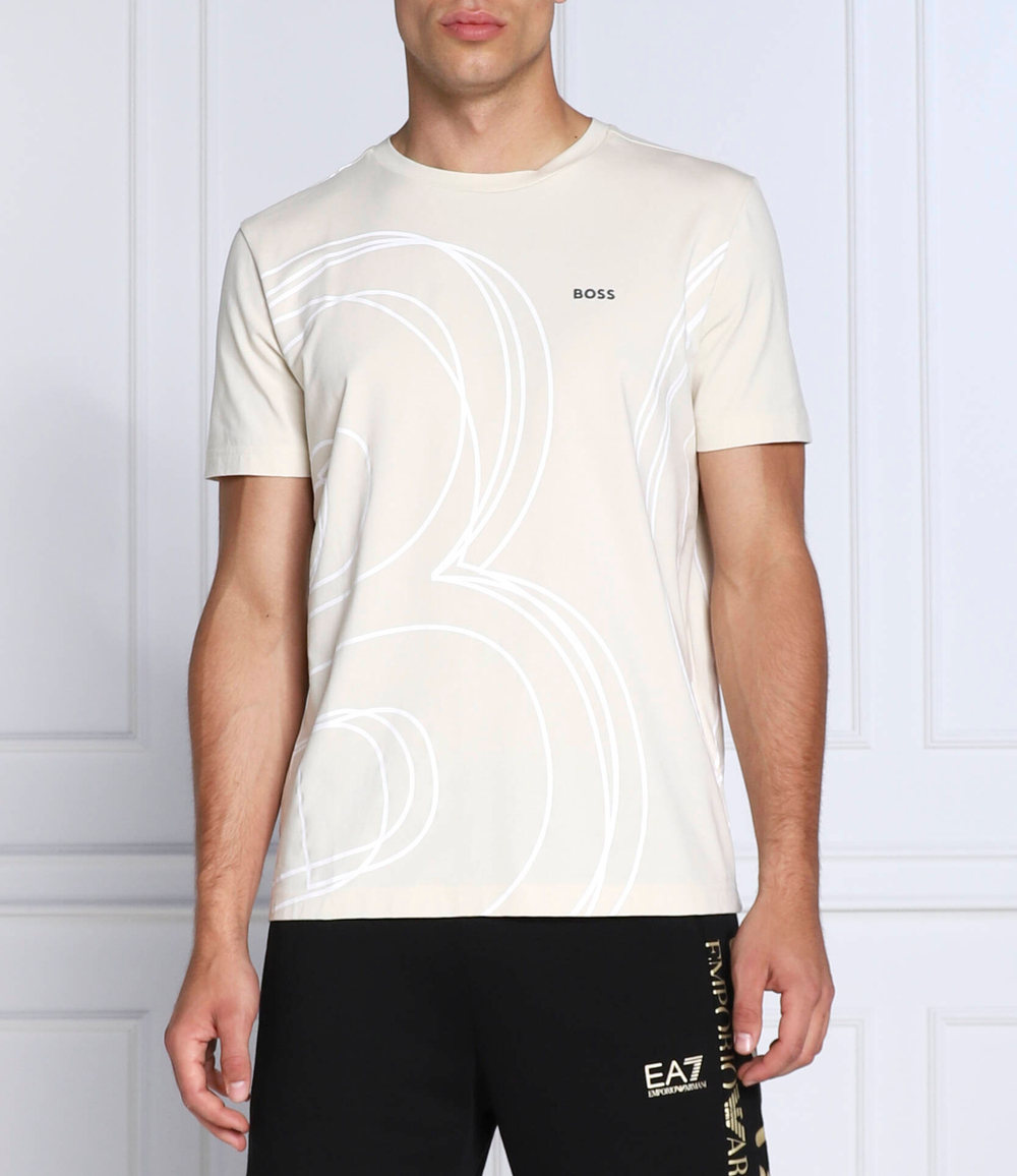 футболка tee 4 BOSS GREEN - бежевый(50472553)