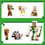 Конструктор LEGO Minecraft Атака наездника на курице в пустыне 21592 | LEGO Minecraft Chicken Attack 428 деталей | 9+