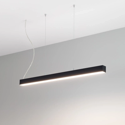 Профиль LINE-M-5050-2000 BLACK (Arlight, Алюминий)
