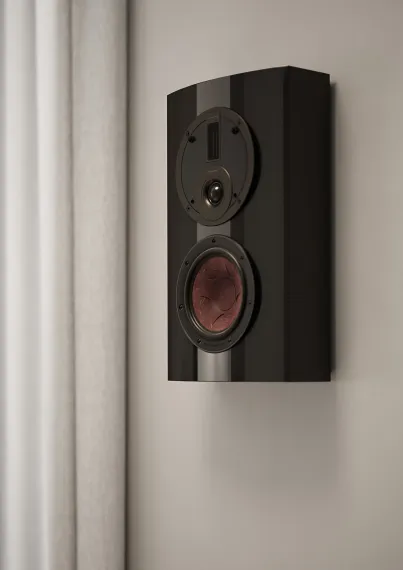 Dali Rubikore On-Wall Black High Gloss