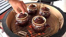 Керамический гриль Kamado Joe Big Joe II, 61 см, красный, с ножками и столиками