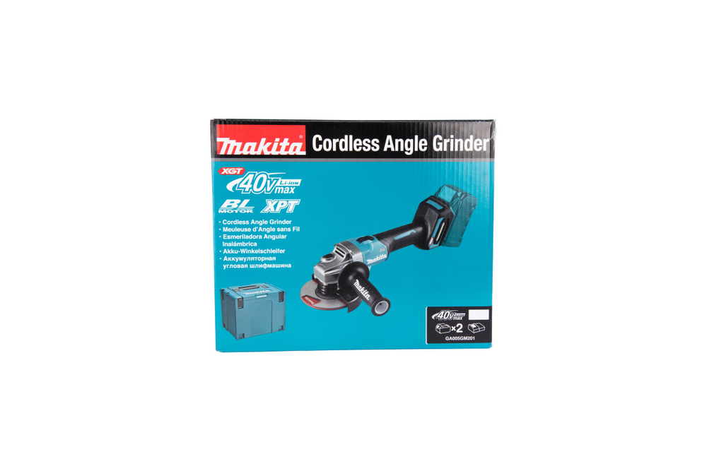 Угловая шлифовальная машина Makita XGT GA005GM201 199370