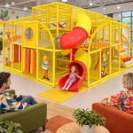 Детский игровой лабиринт «Digital» 44, 5 м² (7,3*6,1*3,8 м)