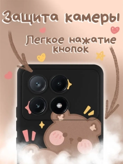 Чехол Xiaomi Poco X6 Pro с принтом