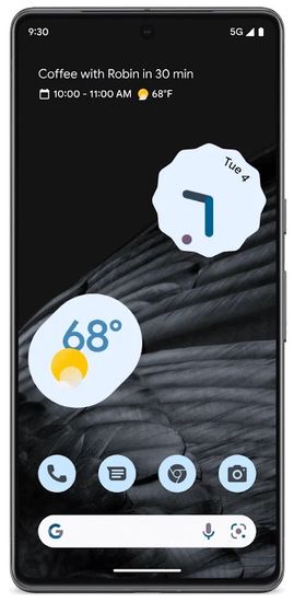 Смартфон Google Pixel 7 Pro 128 ГБ Вулканическое стекло Obsidian