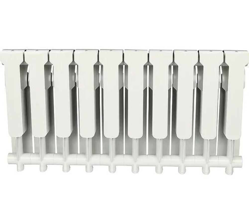 Алюминиевый радиатор ROMMER Profi 350 AL350-80-80-080 10 секций RAL9016 86623