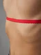 100 641/12 ОПТ Резинка отделочная Lauma Fabrics, 12 мм, красный 100