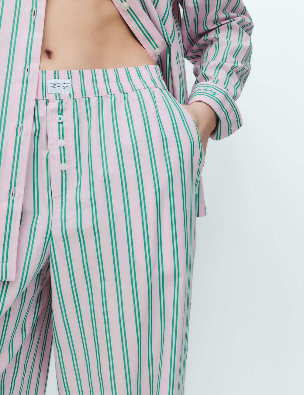 Пижамные штаны из Poplin - Marks & Spencer