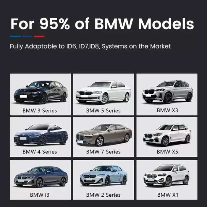 Мультимедиа блок для BMW 2019+ со штатным беспроводным CarPlay - Kuberg AI-990 на Android 10, 4G SIM-слот, простое подключение